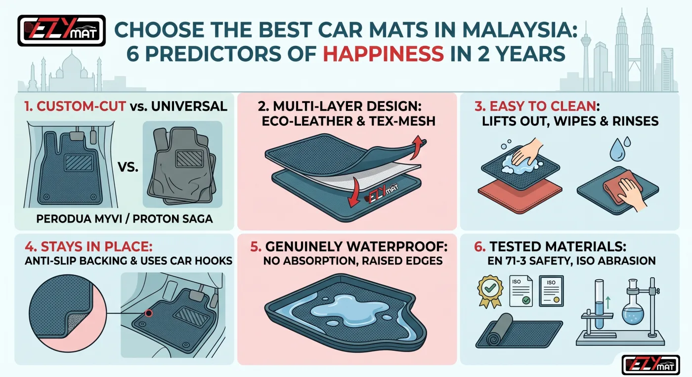How to Choose the Best Car Mats in Malaysia