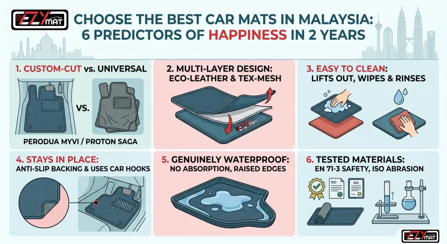 How to Choose the Best Car Mats in Malaysia