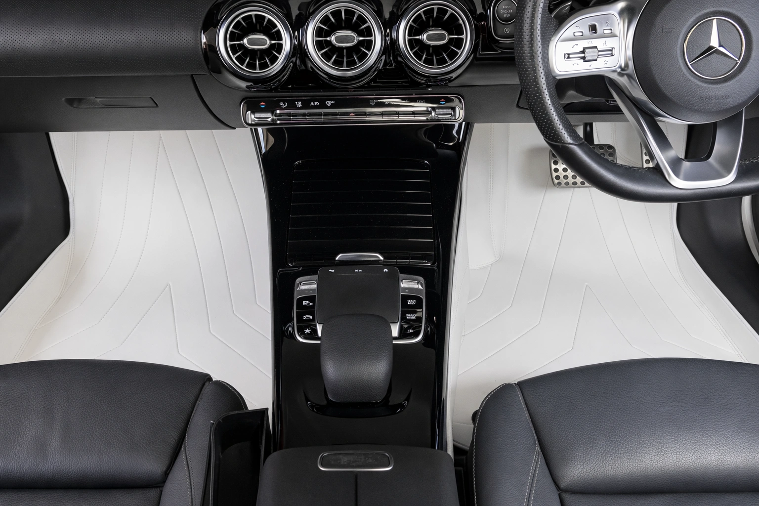 Precision Geometric V - The EzyMat Fusion Series — custom fit car mats for Audi A6