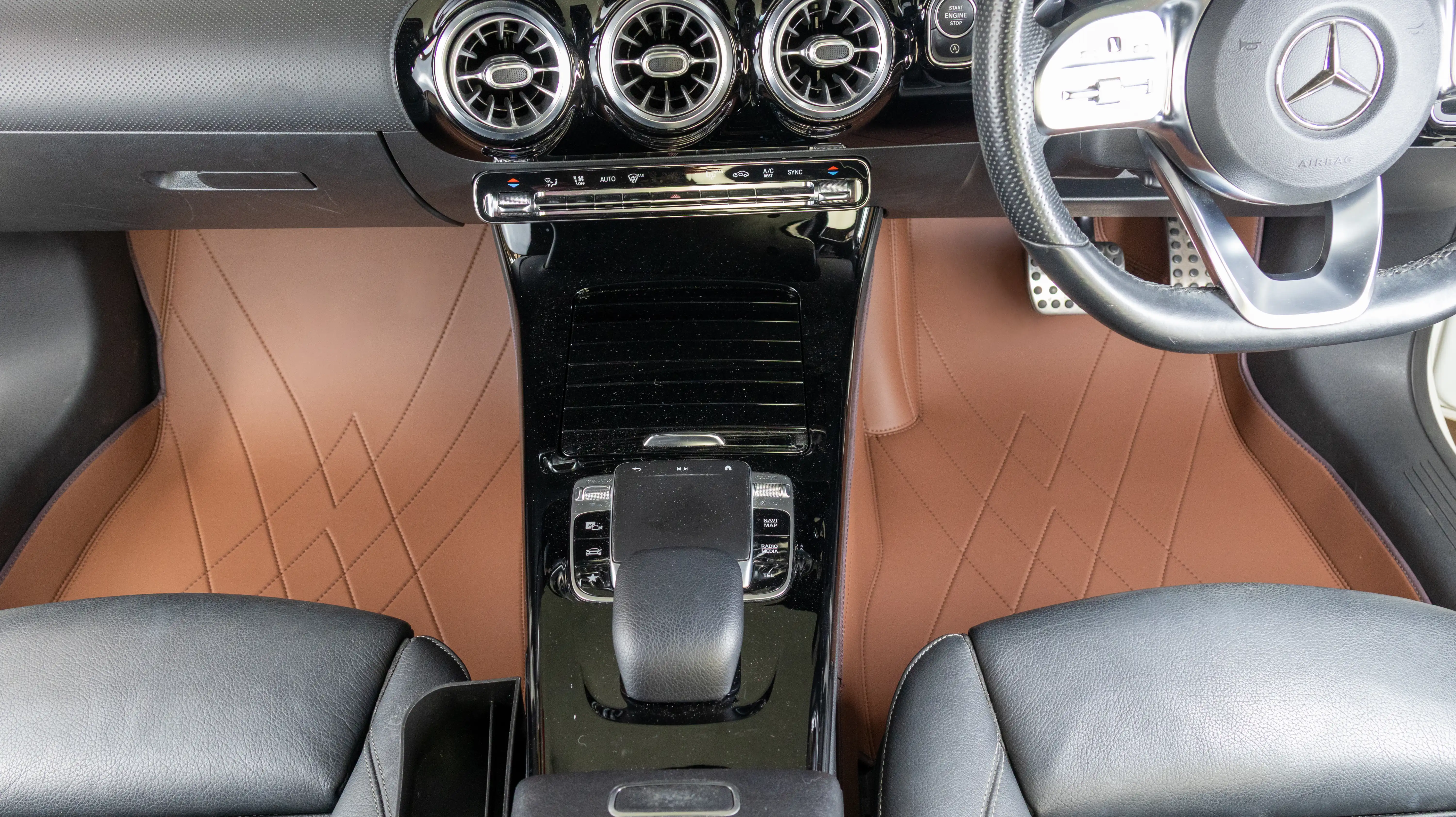 Contemporary Y-Cut - The EzyMat Fusion Series — custom fit car mats for Audi A6
